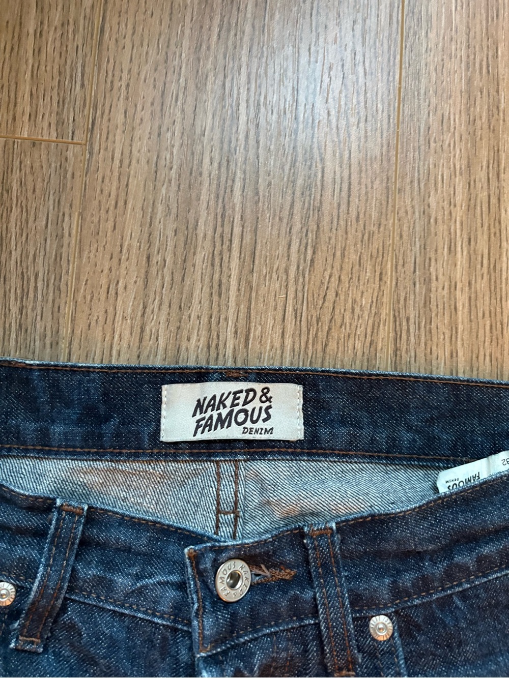 Naked & Famous - Strong guy Forbidden Fruit Selvedge View 2